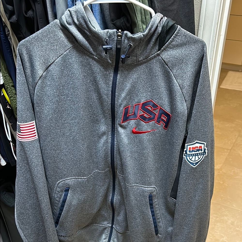Nike USA Gray Hoodie